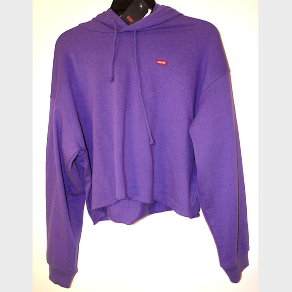 Levi's Cropped Hooded Sweatshirt Passion Flower - Picture 3 of 6